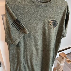 Men's Green Graphic T-Shirt